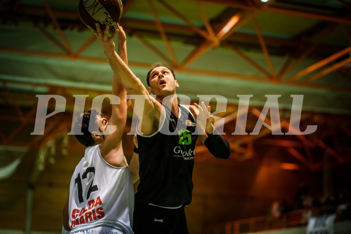 Basketball, 2.Bundesliga, Grunddurchgang 22.Runde, BBC Nord Dragonz, Basket Flames, Fuad Memcic (25)