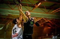 Basketball, 2.Bundesliga, Grunddurchgang 22.Runde, BBC Nord Dragonz, Basket Flames, Fuad Memcic (25)