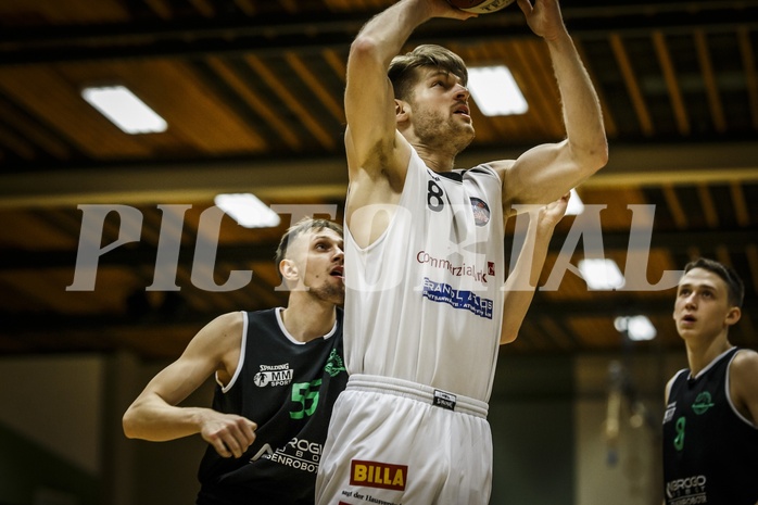 Basketball, 2.Bundesliga, Grunddurchgang 22.Runde, Mattersburg Rocks, UDW Alligators, Maximilian HÜBNER (8)