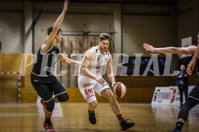 Basketball, 2.Bundesliga, Grunddurchgang 22.Runde, Mattersburg Rocks, UDW Alligators, Maximilian HÜBNER (8)