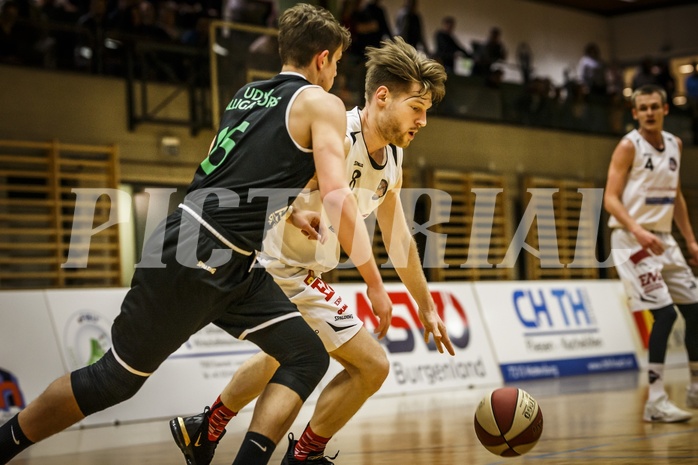 Basketball, 2.Bundesliga, Grunddurchgang 22.Runde, Mattersburg Rocks, UDW Alligators, Maximilian HÜBNER (8)