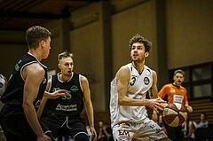Basketball, 2.Bundesliga, Grunddurchgang 22.Runde, Mattersburg Rocks, UDW Alligators, Jan NICOLI (3)