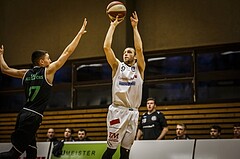 Basketball, 2.Bundesliga, Grunddurchgang 22.Runde, Mattersburg Rocks, UDW Alligators, Arnis SERVUTS (9)