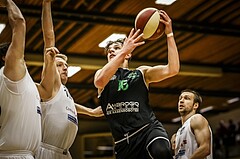 Basketball, 2.Bundesliga, Grunddurchgang 22.Runde, Mattersburg Rocks, UDW Alligators, Elias Wlasak (16)