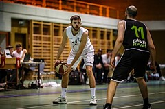 Basketball, 2.Bundesliga, Grunddurchgang 22.Runde, BBC Nord Dragonz, Basket Flames, Gabriel Semmel (13)