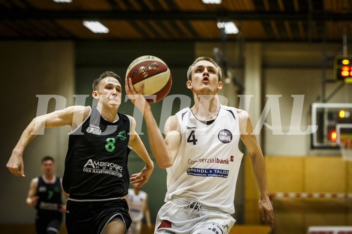 Basketball, 2.Bundesliga, Grunddurchgang 22.Runde, Mattersburg Rocks, UDW Alligators, Sebastian KHÜNL-BRADY (4)