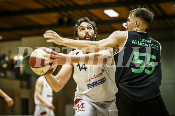 Basketball, 2.Bundesliga, Grunddurchgang 22.Runde, Mattersburg Rocks, UDW Alligators, Michael MACH (14)