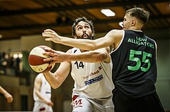 Basketball, 2.Bundesliga, Grunddurchgang 22.Runde, Mattersburg Rocks, UDW Alligators, Michael MACH (14)
