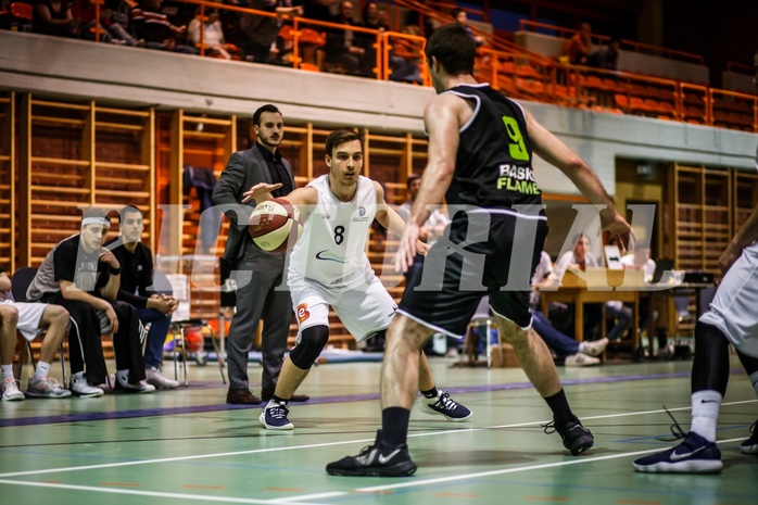 Basketball, 2.Bundesliga, Grunddurchgang 22.Runde, BBC Nord Dragonz, Basket Flames, Julian Thomas (8)