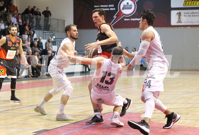 Basketball 2.Bundesliga 2018/19 Grunddurchgang 22.Runde  Jennersdorf Blackbirds vs UBC St. PöltenPölten