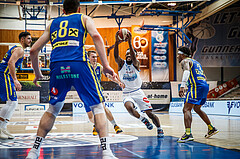 Basketball, bet-at-home Basketball Superliga 2020/21, Grunddurchgang, 12. Runde, Oberwart Gunners, UBSC Graz, Quincy Diggs (13)