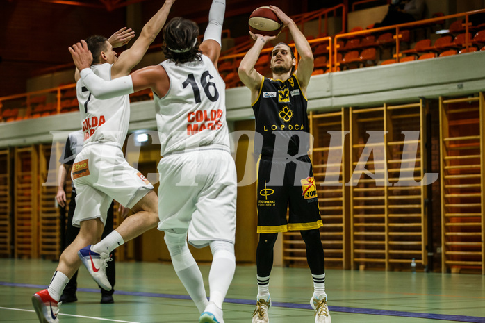 Basketball, Basketball Zweite Liga, Grunddurchgang 13.Runde, BBC Nord Dragonz, Fürstenfeld Panthers, Adnan Hajder (9)