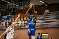 Basketball, bet-at-home Basketball Superliga 2020/21, Grunddurchgang, 12. Runde, Oberwart Gunners, UBSC Graz, Samuel Daniel (11)