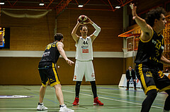 Basketball, Basketball Zweite Liga, Grunddurchgang 13.Runde, BBC Nord Dragonz, Fürstenfeld Panthers, Fuad Memcic (44)