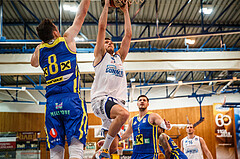 Basketball, bet-at-home Basketball Superliga 2020/21, Grunddurchgang, 12. Runde, Oberwart Gunners, UBSC Graz, Ignas Fiodorovas (5)