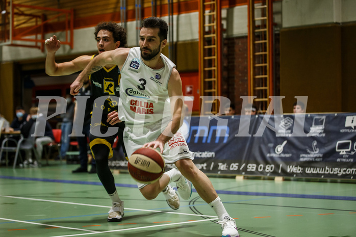 Basketball, Basketball Zweite Liga, Grunddurchgang 13.Runde, BBC Nord Dragonz, Fürstenfeld Panthers, Petar Cosic (3)