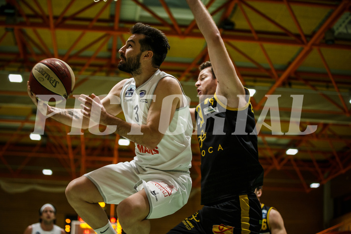 Basketball, Basketball Zweite Liga, Grunddurchgang 13.Runde, BBC Nord Dragonz, Fürstenfeld Panthers, Petar Cosic (3)