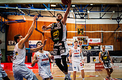 Basketball, Basketball Austria Cup 2022/23, Halbfinale 1, Oberwart Gunners, Gmunden Swans, Daniel Friedrich (6)