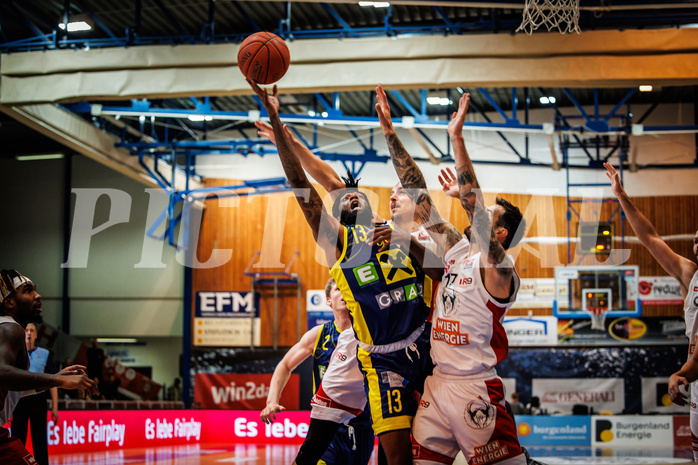 Basketball, Basketball Austria Cup 2022/23, Halbfinale 1, BC Vienna, UBSC Graz, Issac James Vann Jr (13)