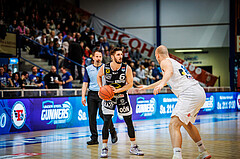 Basketball, Basketball Austria Cup 2022/23, Halbfinale 1, Oberwart Gunners, Gmunden Swans, Daniel Friedrich (6)