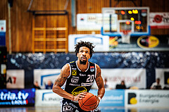 Basketball, Basketball Austria Cup 2022/23, Halbfinale 1, Oberwart Gunners, Gmunden Swans, U. King (20)