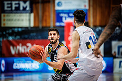Basketball, Basketball Austria Cup 2022/23, Halbfinale 1, Oberwart Gunners, Gmunden Swans, Daniel Friedrich (6)