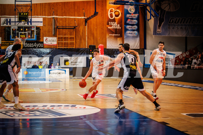 Basketball, Basketball Austria Cup 2022/23, Halbfinale 1, Oberwart Gunners, Gmunden Swans, Brock Gardner (10)