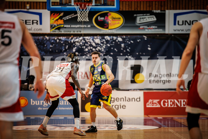 Basketball, Basketball Austria Cup 2022/23, Halbfinale 1, BC Vienna, UBSC Graz, Paul Isbetcherian (9)