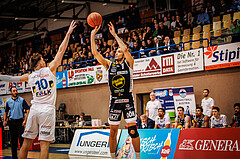 Basketball, Basketball Austria Cup 2022/23, Halbfinale 1, Oberwart Gunners, Gmunden Swans, D. Green (1)