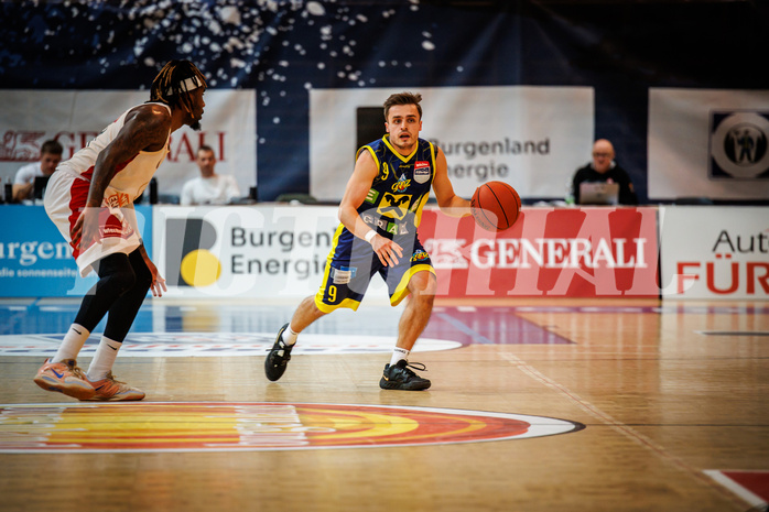 Basketball, Basketball Austria Cup 2022/23, Halbfinale 1, BC Vienna, UBSC Graz, Paul Isbetcherian (9)