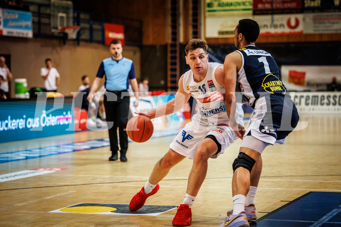 Basketball, Basketball Austria Cup 2022/23, Halbfinale 1, Oberwart Gunners, Gmunden Swans, Brock Gardner (10)