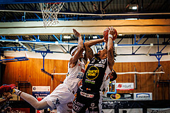 Basketball, Basketball Austria Cup 2022/23, Halbfinale 1, Oberwart Gunners, Gmunden Swans, U. King (20)