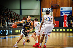 Basketball, Basketball Austria Cup 2022/23, Halbfinale 1, Oberwart Gunners, Gmunden Swans, D. Green (1)