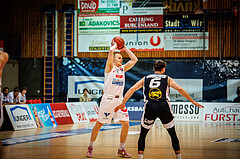 Basketball, Basketball Austria Cup 2022/23, Halbfinale 1, Oberwart Gunners, Gmunden Swans, Sebastian Käferle (7)