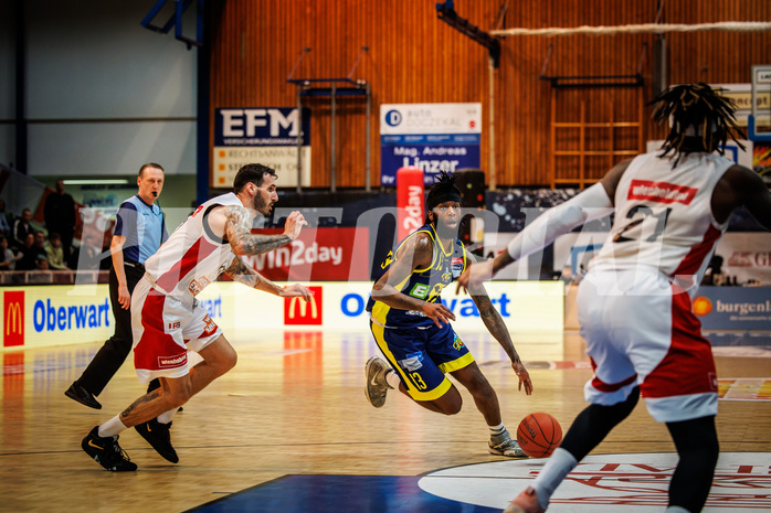 Basketball, Basketball Austria Cup 2022/23, Halbfinale 1, BC Vienna, UBSC Graz, Issac James Vann Jr (13)