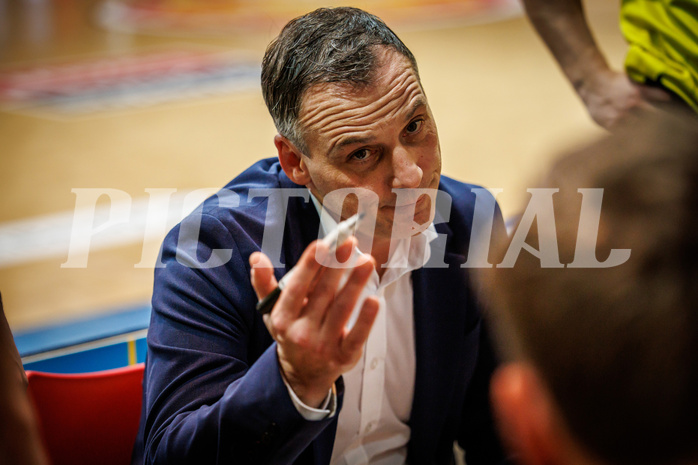 Basketball, Basketball Austria Cup 2022/23, Halbfinale 1, BC Vienna, UBSC Graz, Ervin Dragsic (Head Coach)