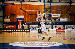 Basketball, Basketball Austria Cup 2022/23, Halbfinale 1, Oberwart Gunners, Gmunden Swans, Daniel Friedrich (6)