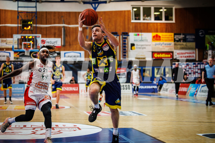Basketball, Basketball Austria Cup 2022/23, Halbfinale 1, BC Vienna, UBSC Graz, Paul Isbetcherian (9)