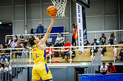 Basketball, Win2Day Basketball Damen Superliga 2023/24, Grunddurchgang 2.Runde, SKN St.Pölten, Basket Flames, Anna Kolyandrova (2)