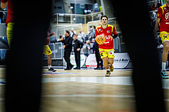 Basketball, Win2Day Superliga 2023/24, Grunddurchgang 4.Runde, SKN St. Pölten, Gmunden Swans, Felix Angerbauer (4)