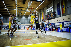 Basketball, Win2Day Superliga 2023/24, Grunddurchgang 4.Runde, SKN St. Pölten, Gmunden Swans, Michael Anthony Randolph Jr. (5)