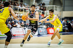 Basketball, Win2Day Superliga 2023/24, Grunddurchgang 4.Runde, SKN St. Pölten, Gmunden Swans, Toni Blazan (10)