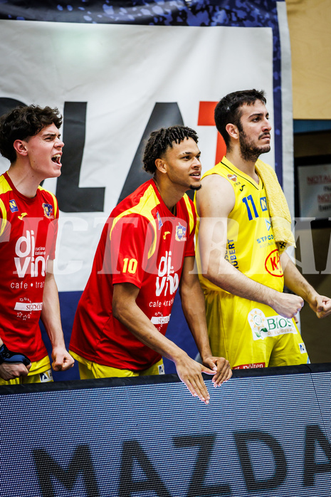 Basketball, Win2Day Superliga 2023/24, Grunddurchgang 4.Runde, SKN St. Pölten, Gmunden Swans, SKN St.Pölten