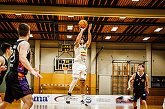 Basketball, Basketball Zweite Liga 2023/24, Grunddurchgang 3.Runde, Mattersburg Rocks, Vienna United, Julian Alper (10)