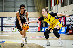 Basketball, Win2Day Basketball Damen Superliga 2023/24, Grunddurchgang 2.Runde, SKN St.Pölten, Basket Flames, Agatija Vukicevic (18)