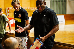 Basketball, Basketball Zweite Liga 2023/24, Grunddurchgang 3.Runde, Mattersburg Rocks, Vienna United, James WILLIAMS (Headcoach)