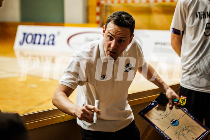 Basketball, Basketball Zweite Liga 2023/24, Grunddurchgang 3.Runde, Mattersburg Rocks, Vienna United, Benedikt Danek (Head Coach)