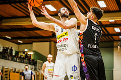 Basketball, Basketball Zweite Liga 2023/24, Grunddurchgang 3.Runde, Mattersburg Rocks, Vienna United, Tobias Winkler (9)