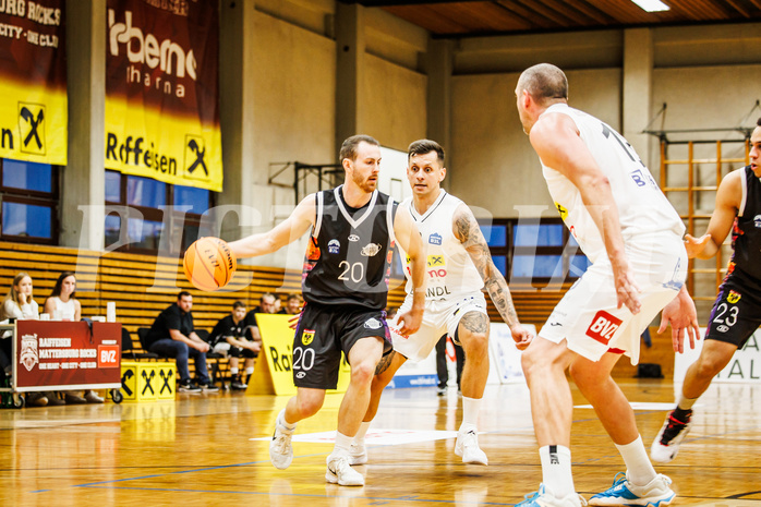 Basketball, Basketball Zweite Liga 2023/24, Grunddurchgang 3.Runde, Mattersburg Rocks, Vienna United, M. Diemer (20)