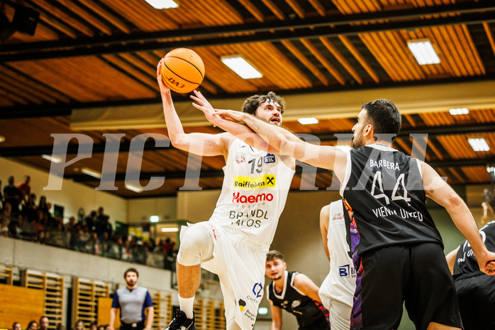 Basketball, Basketball Zweite Liga 2023/24, Grunddurchgang 3.Runde, Mattersburg Rocks, Vienna United, Paul Schuecker (19)